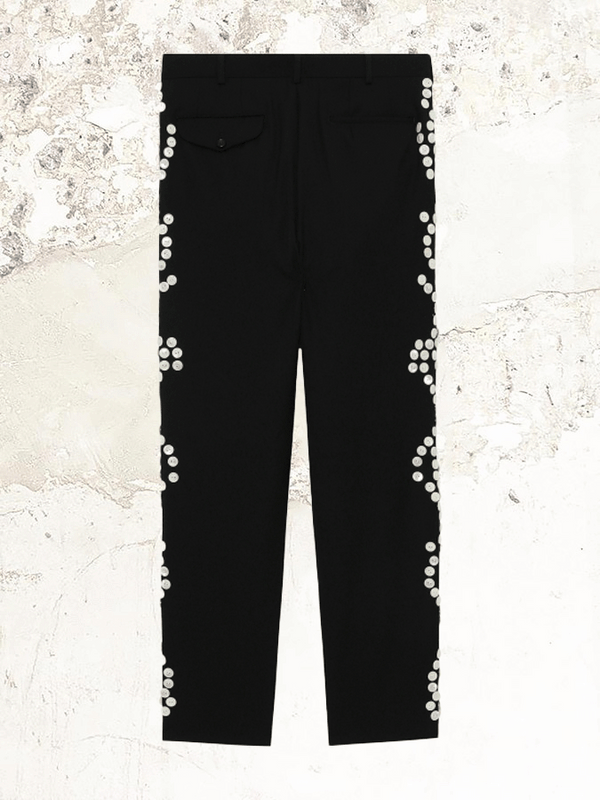 Comme Des Garçons Homme plus Button detail tailored trousers