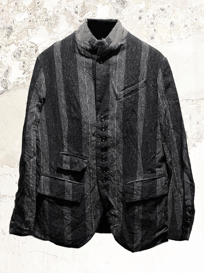 Klasica Locks striped single-breasted blazer