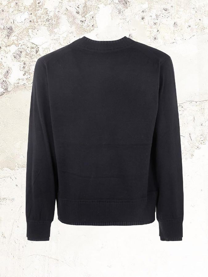 sacai Pullover mit geripptem Saum