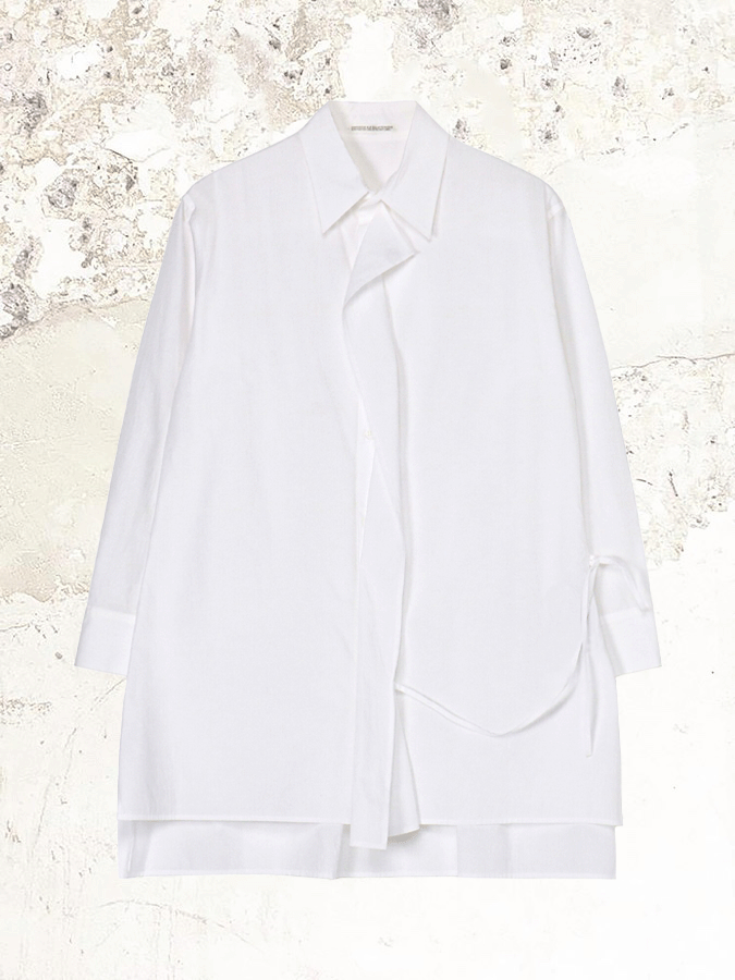 Yohji Yamamoto cotton string detail Shirt