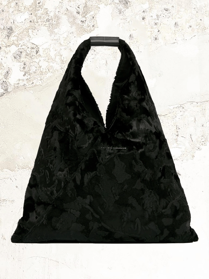 MM6 Maison Margiela Japanese faux-fur tote bag