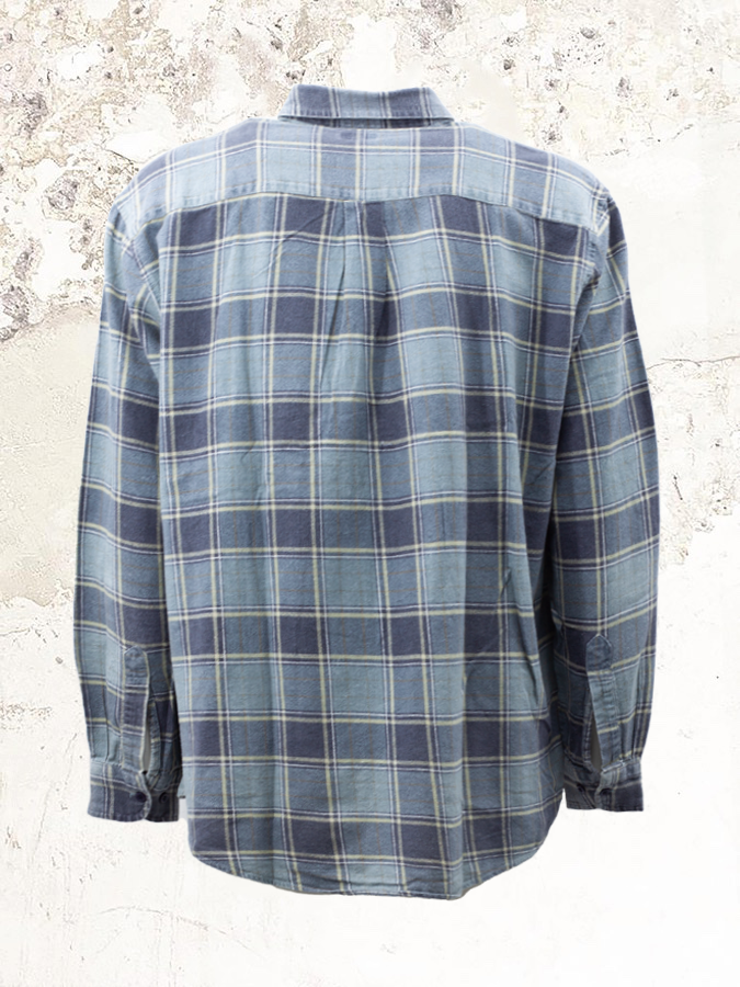 needles rebuild flannel shirt