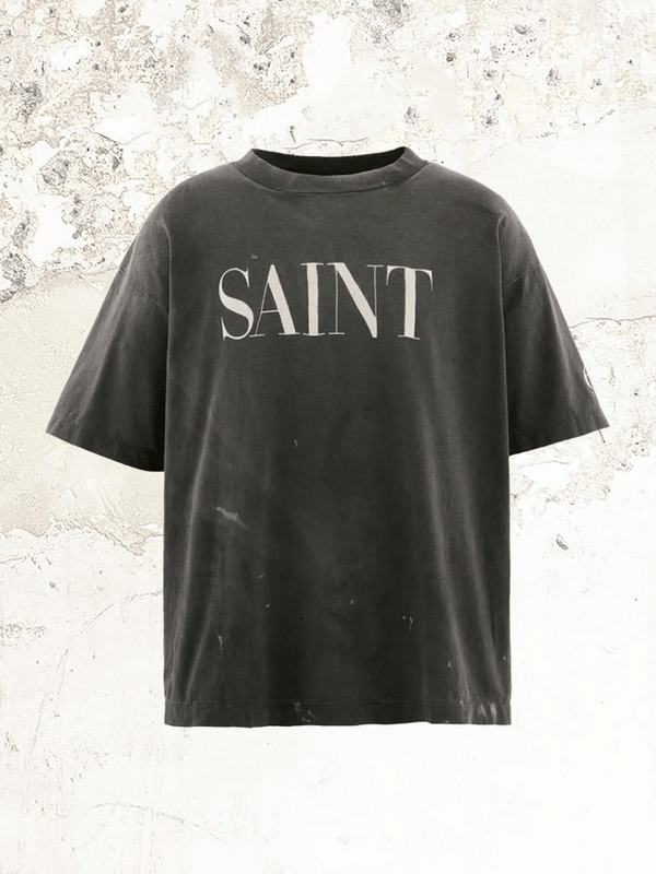 SAINT MXXXXXX logo-print T-shirt – MDE
