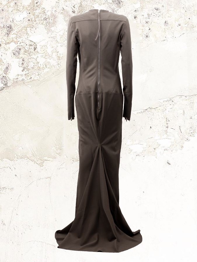 RICK OWENS 緊身及踝長洋裝