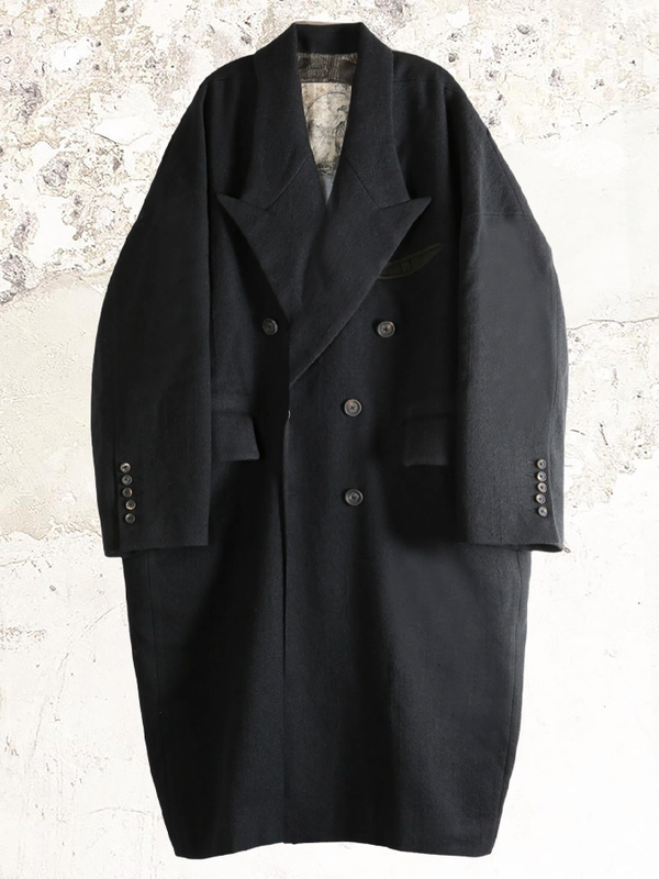 Ziggy Chen двубортное пальто из шерстяной смеси