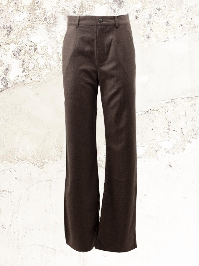 Private 0204 button-fastening pocket trousers