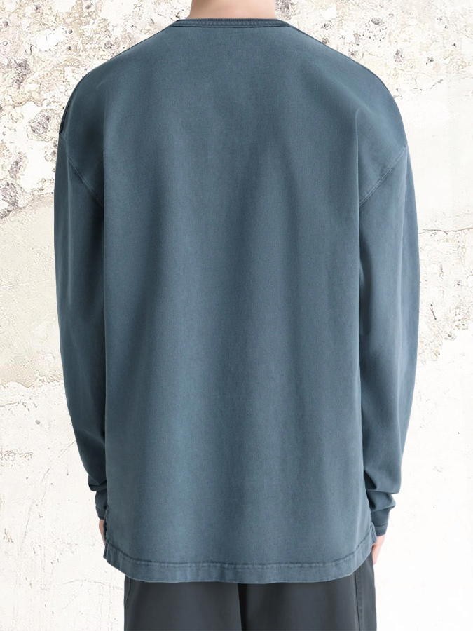 Lemaire long-sleeve pocket T-shirt