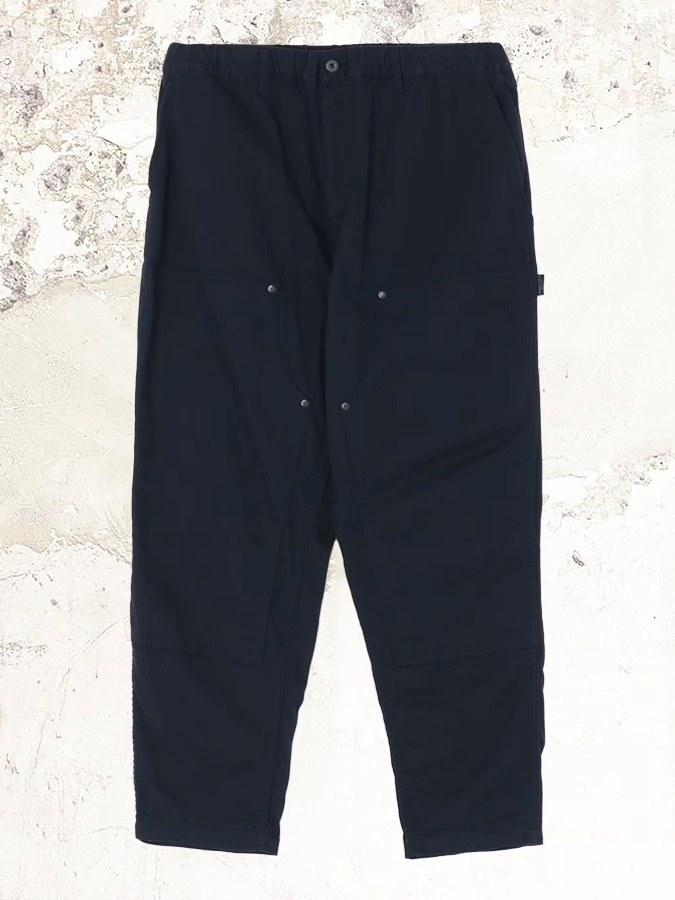 Yohji Yamamoto Multi Pocket Navy Blue Drawstring Trousers