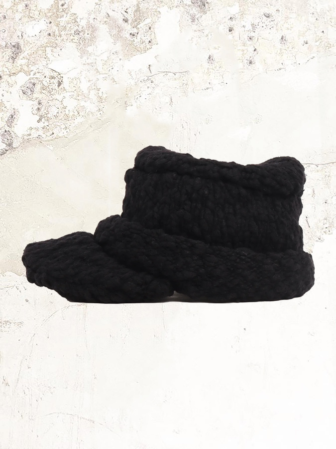 YOHJI YAMAMOTO HAND-WOVEN KNIT Hat
