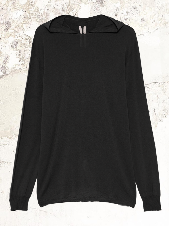 Rick Owens Feinstrick-Hoodie