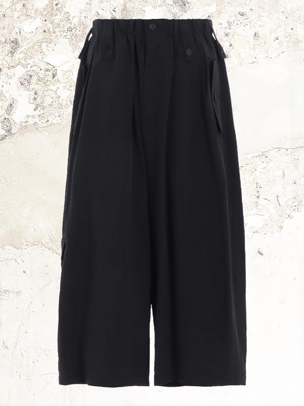 YOHJI YAMAMOTO cropped  WIDE trousers