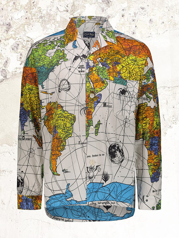 聖邁克爾世界地圖襯衫
