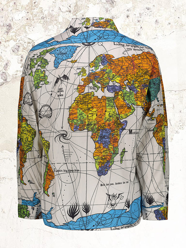 Saint Michael World Map Shirt