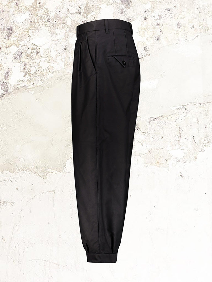 Klasica Wide-leg cotton trousers