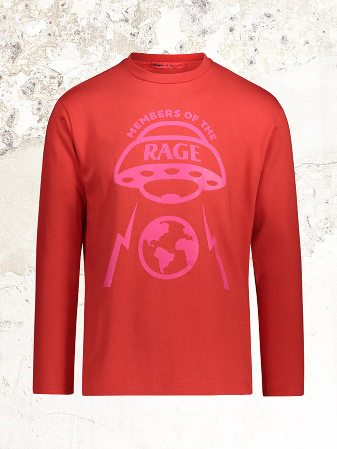 Members of the rage Planet Red Long-sleeve T-Shirt