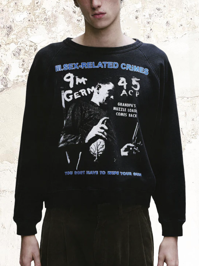 Enfant Riches déprimés SEX-RELATED CRIMES RAGLAN SWEATSHIRT