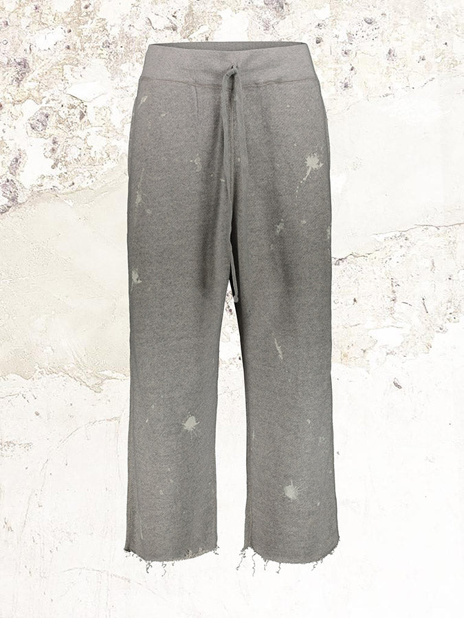 Серые брюки R13 с принтом брызг краски