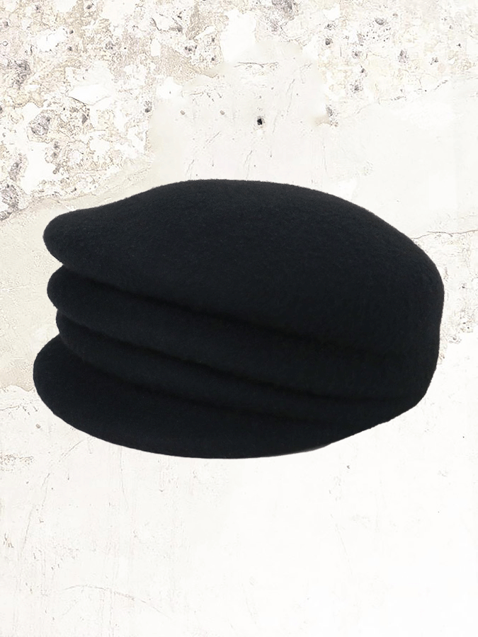 Yohji Yamamoto 3-Fold Wool Hunting Hat