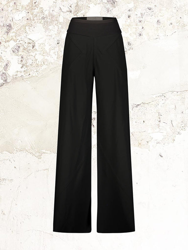 Rick Owens extra-length flared trousers