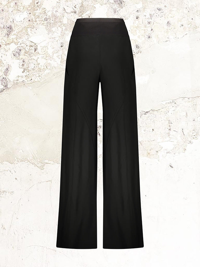 Rick Owens extra-length flared trousers