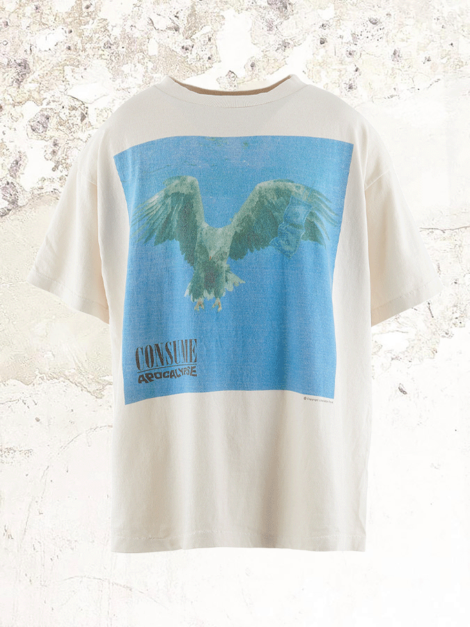 Saint Michael Nightmare graphic-print cotton T-shirt