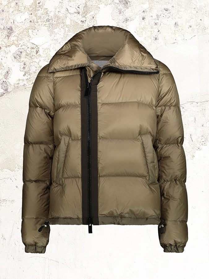 sacai high-neck padded jacket
