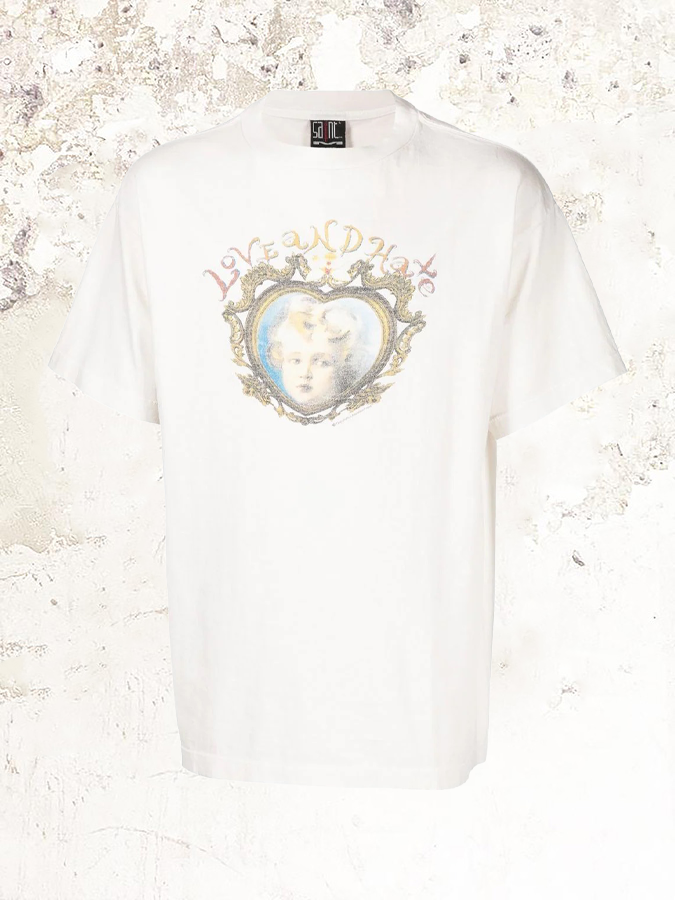 Saint Michael crew-neck T-shirt