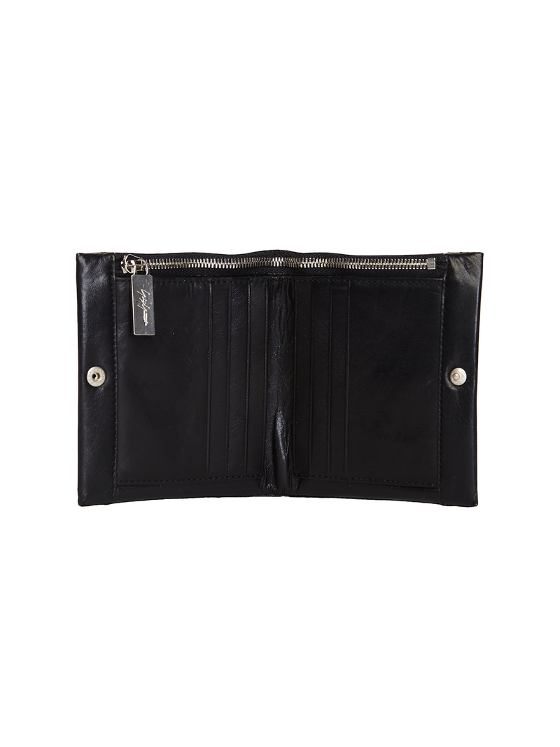 Yohji Yamamoto Black leather Wallet