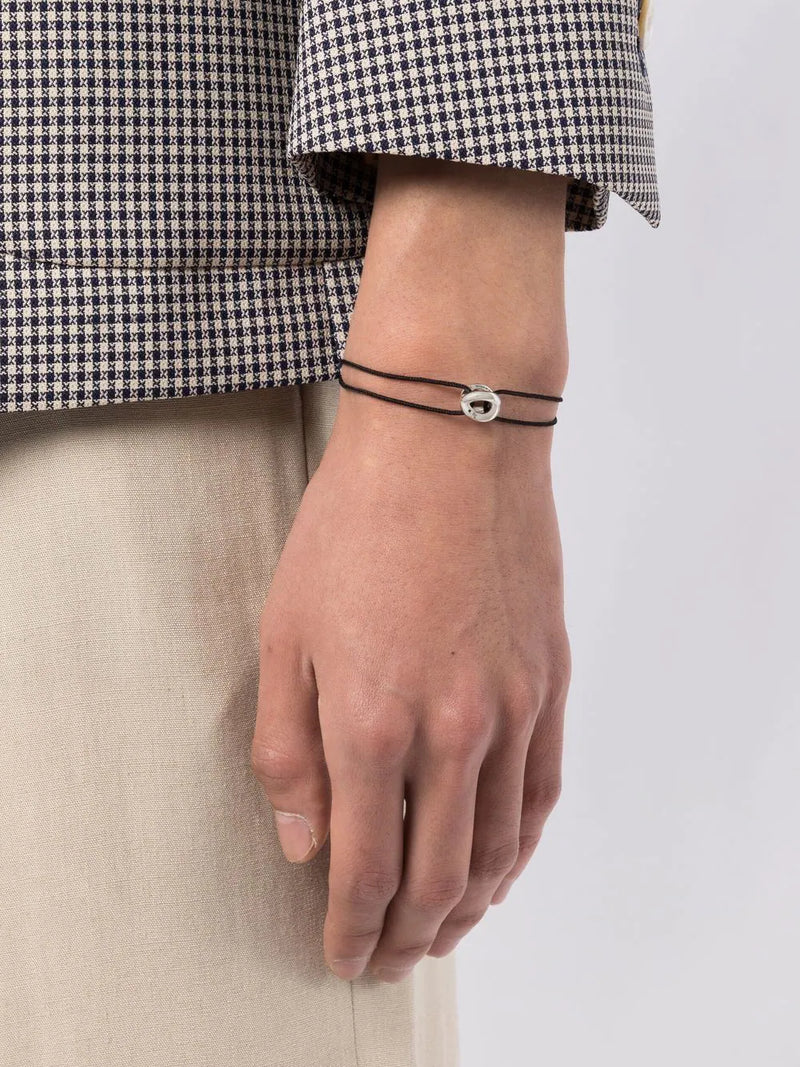adjustable maillon-cord bracelet