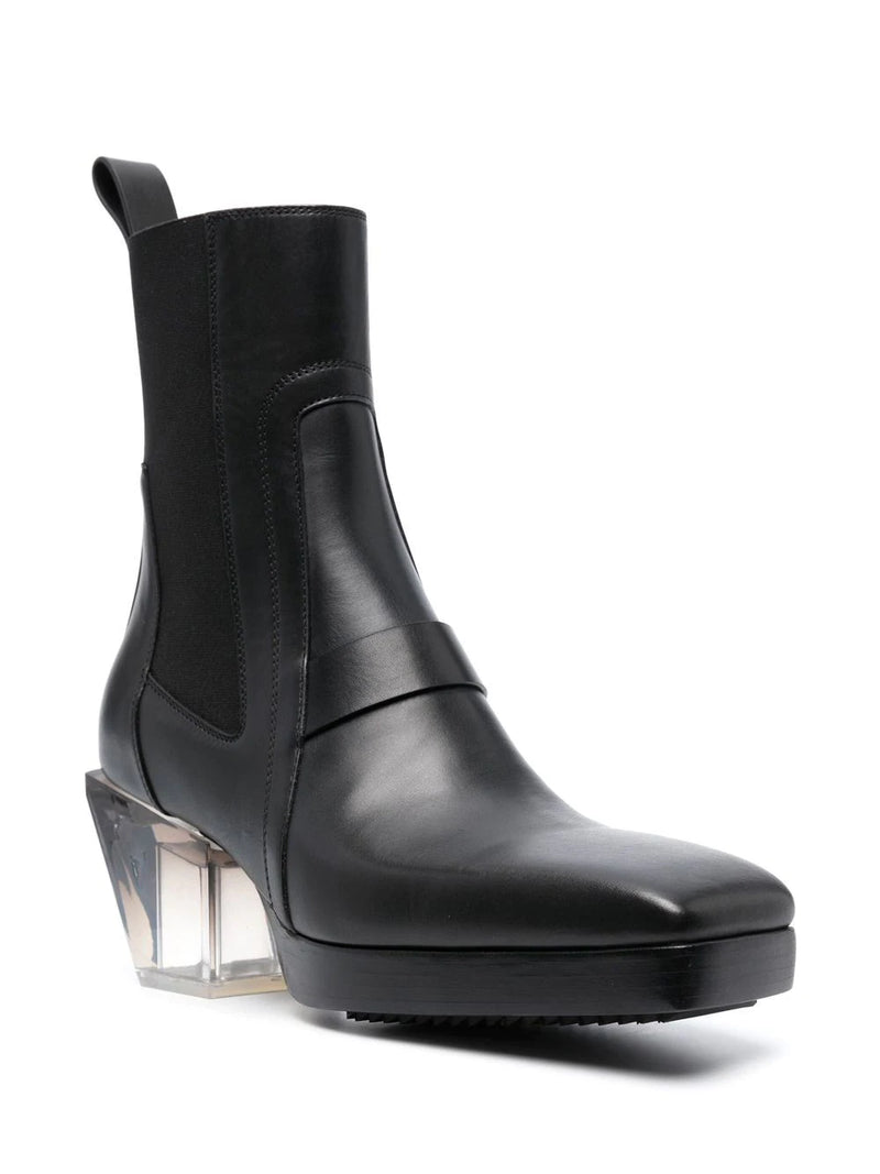 Rick owens 2025 heel boots