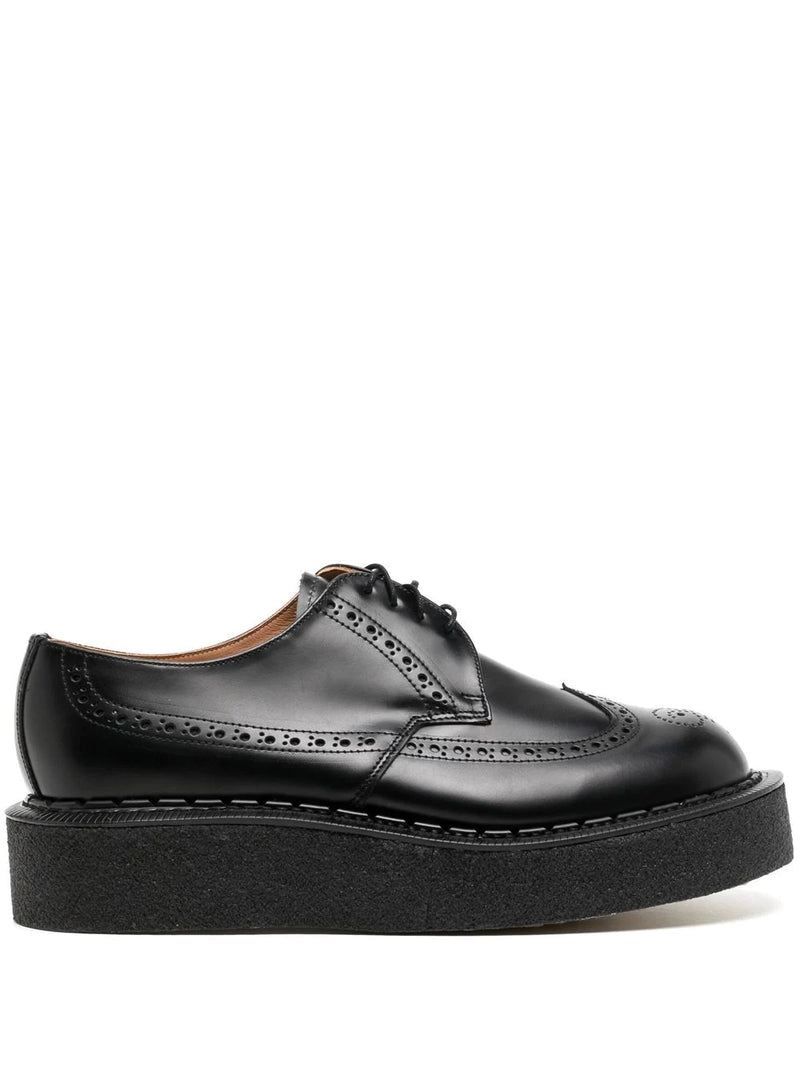 Comme Des Garçons Homme Plus leather platform derby shoes
